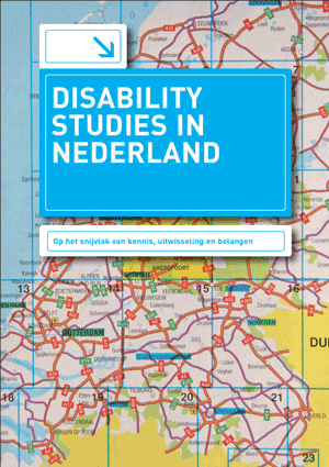 Voorkant brochure Disability Studies in Nederland.